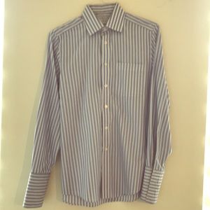 Charles Tyrwhitt NonIron Slim Fit Blue Dress Shirt